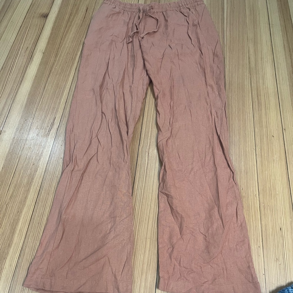 Love Tree Terracotta Relaxed Pants